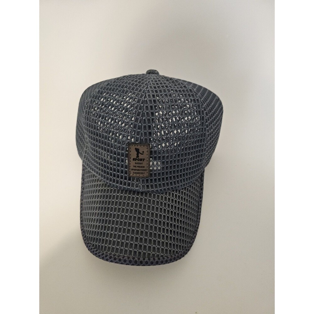 EDIKO hat silver mesh adjustable cap